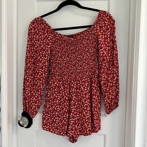 Rue 21 floral romper